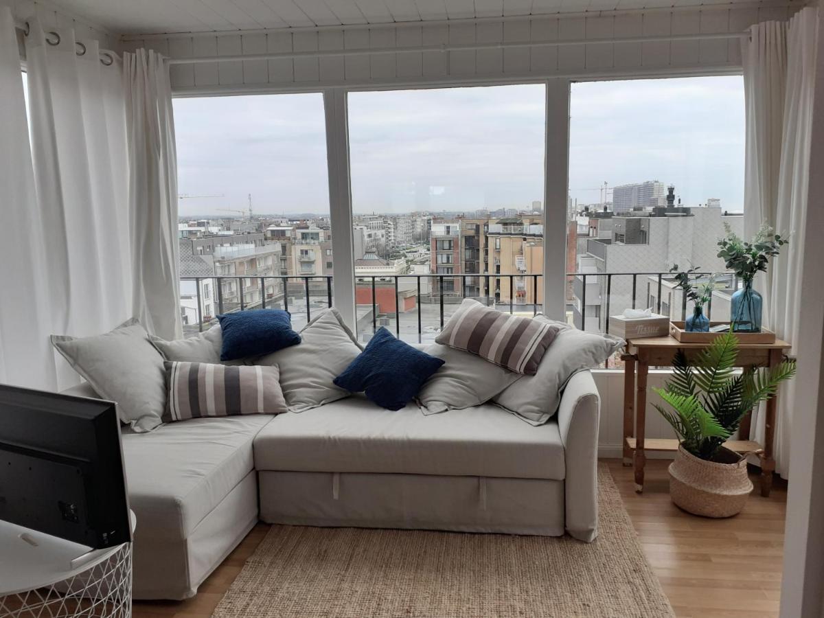 Apartament Gezellig Centraal Gelegen Penthouse Oostende Zewnętrze zdjęcie