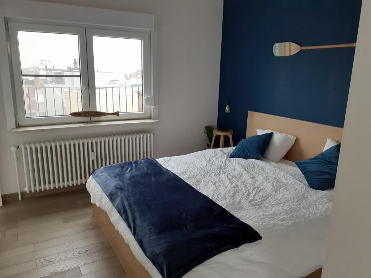 Apartament Gezellig Centraal Gelegen Penthouse Oostende Zewnętrze zdjęcie