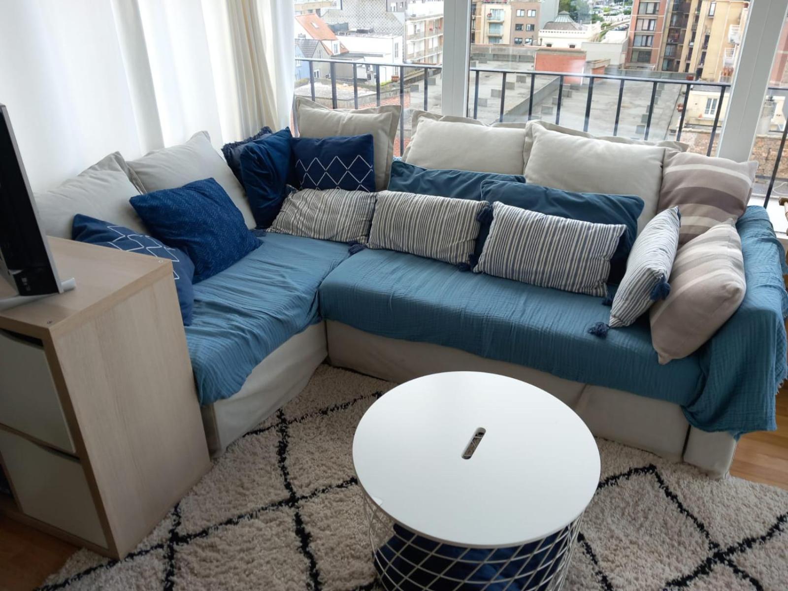 Apartament Gezellig Centraal Gelegen Penthouse Oostende Zewnętrze zdjęcie