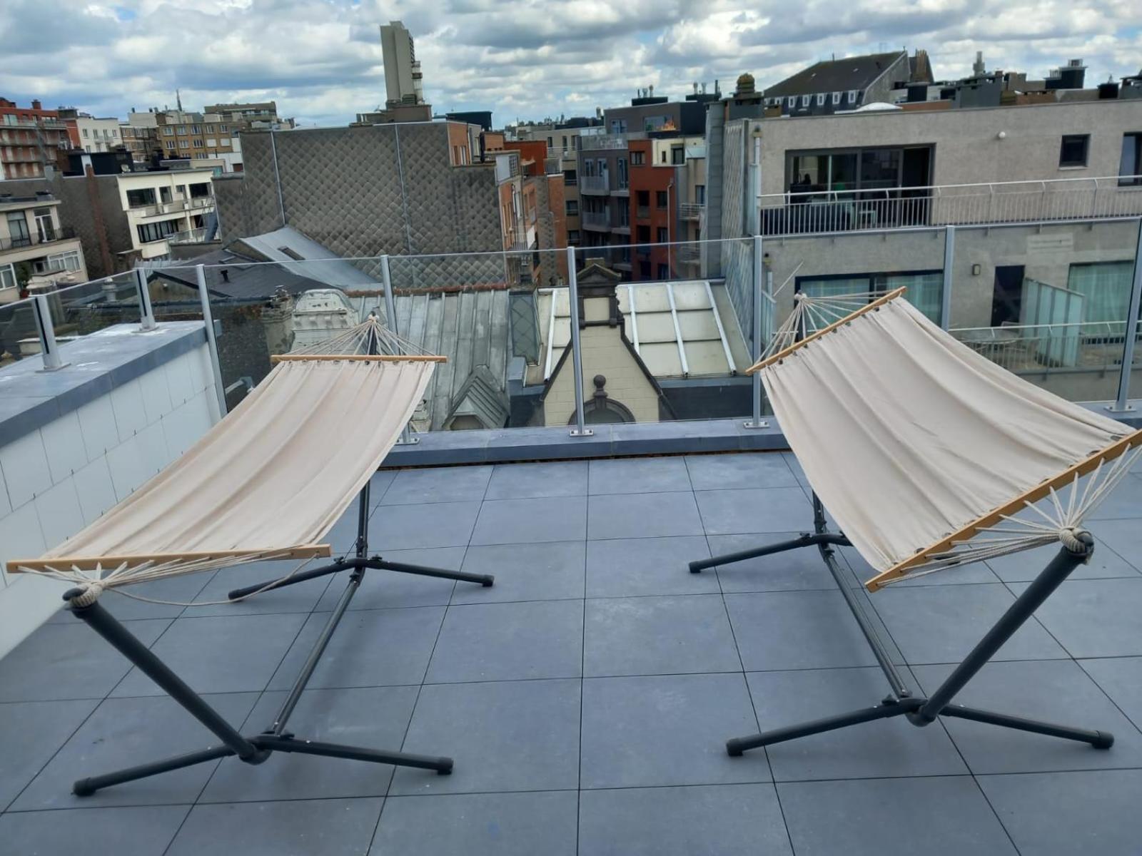 Apartament Gezellig Centraal Gelegen Penthouse Oostende Zewnętrze zdjęcie